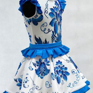 Платье Гжель